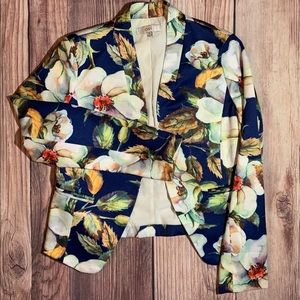 Colorful Floral Blazer